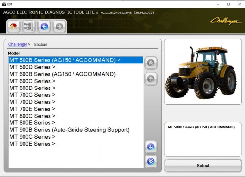 [Tool] AGCO EDT V1.126.24065.1048 2024.3.OC2 07.2024 Diagnostic Solution 4