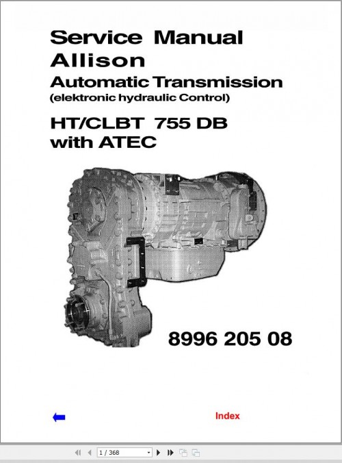 Liebherr Crane LTM 1150 1 Transmission Service Workshop Manual 5