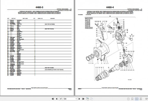 John Deere Disc Saw Felling Head FD18 Parts Catalog PC9122 (2)