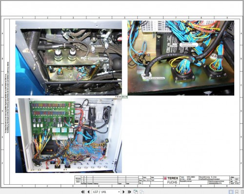 Terex Fuchs Material Handlers MHL380D 0180 Wiring Diagram 6790200287 DE (3)