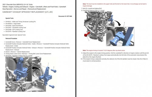 Chevrolet Onix L3 1.0L Turbo 2021 Diagrams and Repair Manual 2