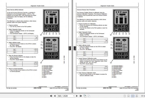 John Deere Combines 9650 STS 9750 STS Technical Manual TM1902 1