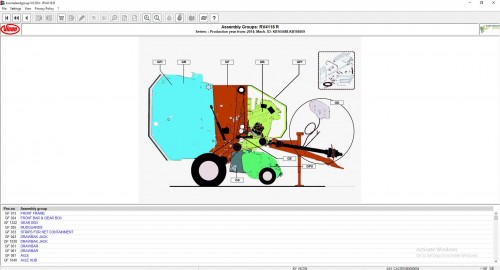 Kverneland VIKON Agricultural Electronic Parts Catalog 2020 4