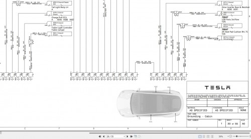 Tesla Model Y 2023 Electrical Wiring Diagram SOP6 (1)