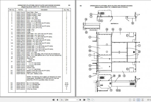 Ingersoll Rand Blaw Knox PF 3172~PF5510 Operators Parts Service Manuals (2)