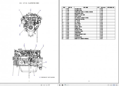 Kobelco Crawler Crane 7070 Parts Manual S3GG21002ZO (3)