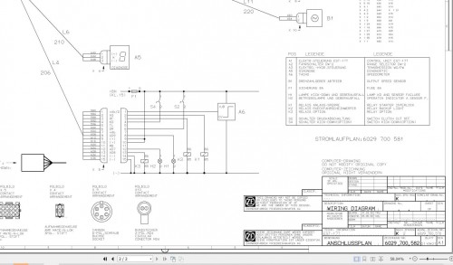 ZF Control Unit EST 17T Electrical Diagram