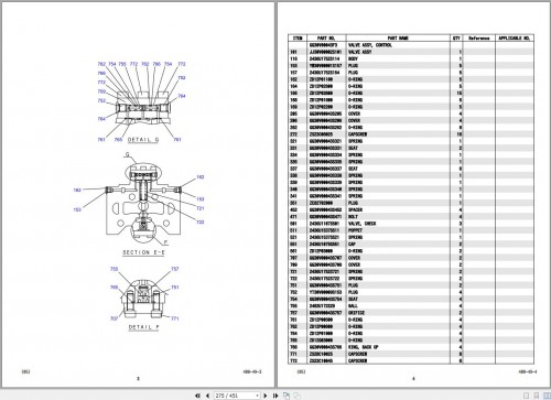 Kobelco Crawler Crane 7090G Parts Manual S3GK04301ZO01 (3)