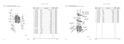Komatsu Excavator PC300 7 Parts Book YCPB200701 EN ZH (2)