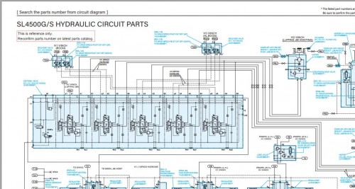 Kobelco Crawler Crane SL4500 Electric Hydraulic Circuit Diagram (4)