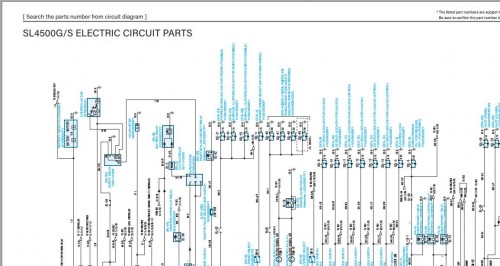 Kobelco Crawler Crane SL4500 Electric Hydraulic Circuit Diagram (5)
