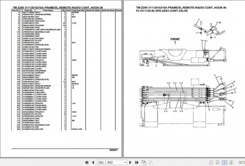 Tadano Cargo Crane TM Z290 Parts Catalog (2)