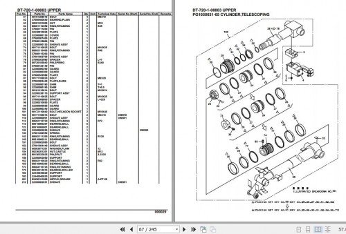 Tadano Crane DT 720 1 00003 Upper Parts Catalog (2)