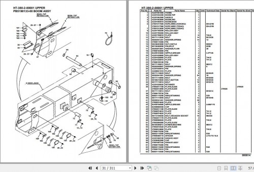 Tadano Crane HT 380 2 00001 Upper Parts Catalog (2)