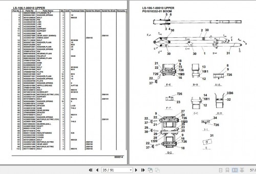 Tadano Crane LS 106 1 00010 Upper Parts Catalog (2)
