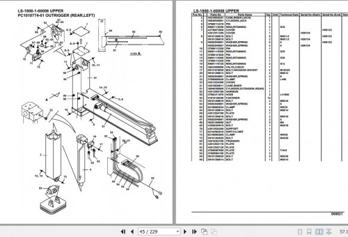 Tadano Crane LS 1800 1 00008 Upper Parts Catalog (2)