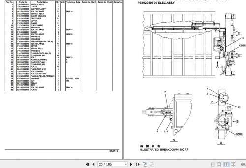 Tadano Crane SL 15 2 00103 With Winch Full Radio Cont Slide Carrier Parts Catalog (2)
