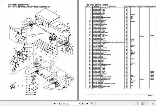 Tadano Hydraulic Wrecker OC 160M 2 00003 Upper Parts Catalog (2)