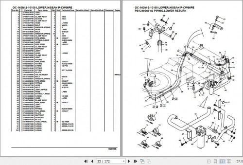 Tadano Hydraulic Wrecker OC 160M 2 10100 Lower Nissan P CW66PE Parts Catalog (2)