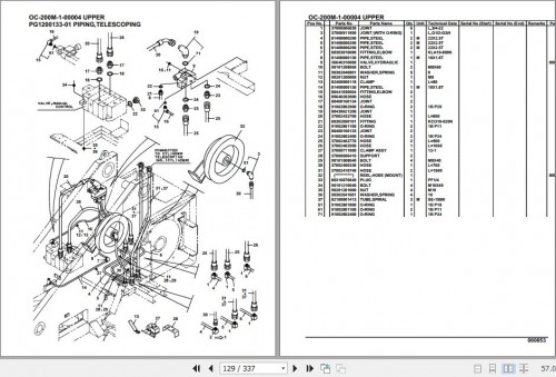 Tadano Hydraulic Wrecker OC 200M 1 00004 Upper Parts Catalog (2)