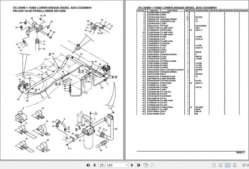 Tadano Hydraulic Wrecker OC 200M 1 15800 Lower Nissan Diesel ADG CD4XMHH Parts Catalog (2)