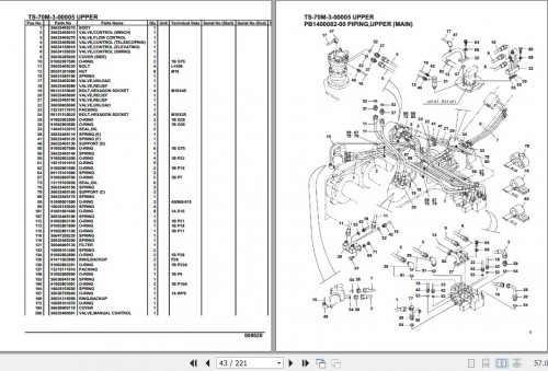 Tadano Telescopic Truck Crane TS 70M 3 00005 Upper Parts Catalog (2)