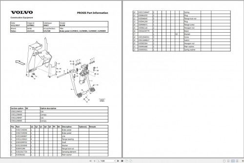 Volvo Backhoe Loader BL70B Parts Manual (1)