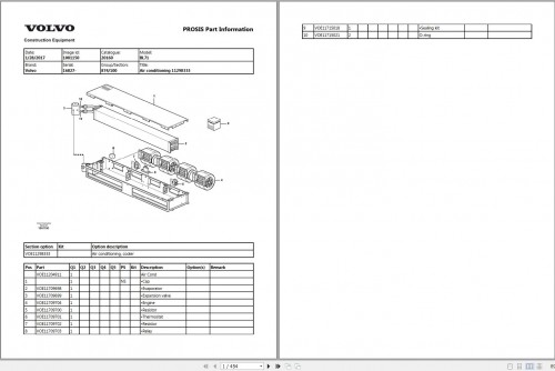 Volvo Backhoe Loader BL71 Parts Manual (1)