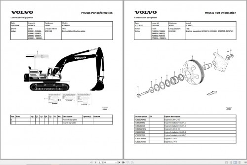 Volvo Excavator EC380D L Parts Manual (1)