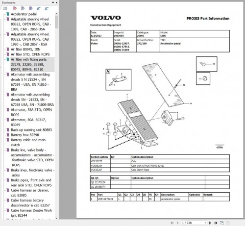 Volvo Wheel Loader L90E Parts Catalog (1)
