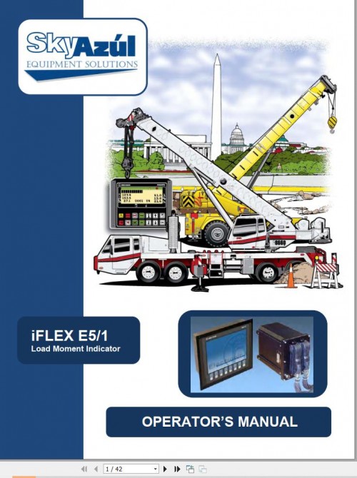 Skyazul Load Moment Indicator iFLEX E5 1 Operation Manual