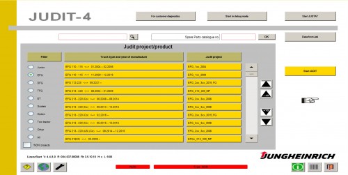 Jungheinrich JETI Judit ForkLift v4.37.008 08.2023 Diagnostic Software 8