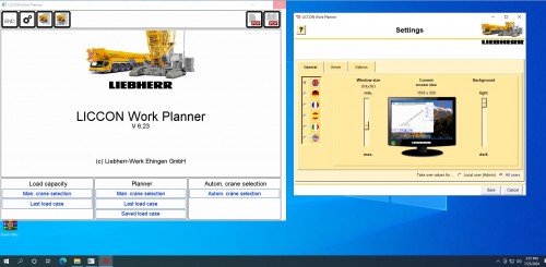 Liebherr LICCON Universal Work Planner V6.23 11