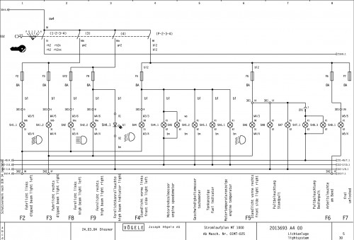 Wirtgen Kleemann Mobile Feeder MT 1000 Circuit Diagram 2013693 00 (2)