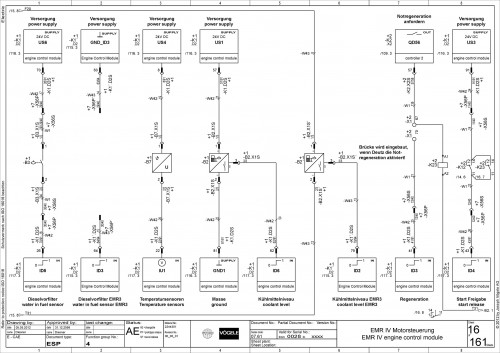Wirtgen Kleemann Mobile Feeder MT 3000 2 Electric Diagram 2244301 00 (2)