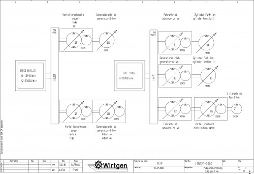 Wirtgen Slipform Pavers SP 1600 Circuit Diagram 149322 00 (1)