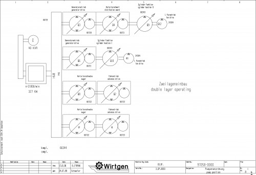 Wirtgen Slipform Pavers SP 1600 Circuit Diagram 97058 00 (1)