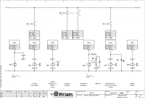 Wirtgen Slipform Pavers SP 250 Circuit Diagram 161117 01 (2)