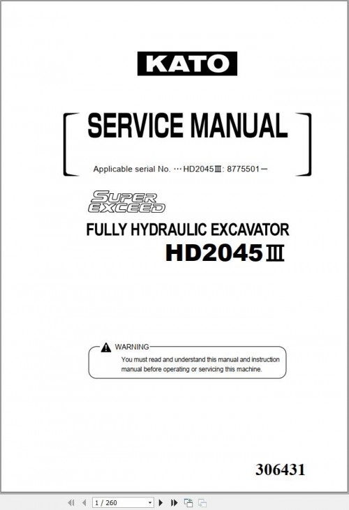 Kato-Hydraulic-Excavator-HD2045III-Services-Manual-1.jpg