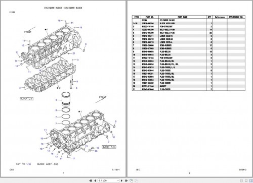 Kobelco Rough Terrain Crane RK500 2 Parts Manual S3ET02020ZO (3)