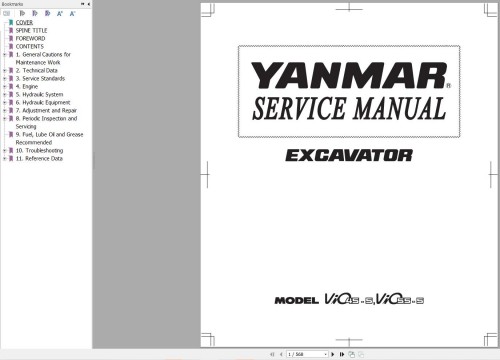 Yanmar Excavator ViO45 5 ViO55 5 Service Manual (2)
