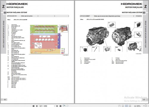Hidromek MTU Engine 470.918 Stage 5 470.928 Stage 3A Service Manual REV00 TR (2)