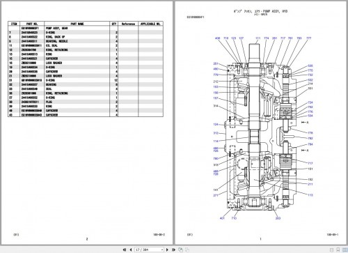 Kobelco Rough Terrain Crane RK700 Parts Manual S3EG00001ZO (2)