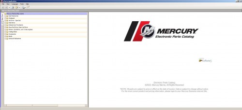 Mercury Marine Europe EPC 05.2024 Spare Parts Catalog VMWARE 1