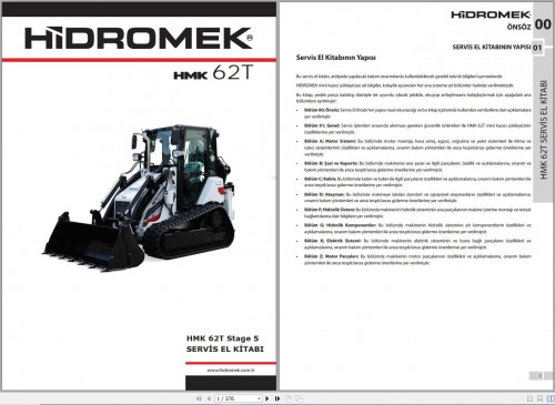 Hidromek Machinery Updated 07.2024 PDF Parts Catalog Service Manual DVD (2)