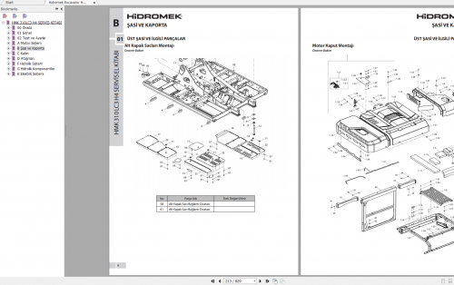 Hidromek Machinery Updated 2022 PDF Service Manual DVD (1)