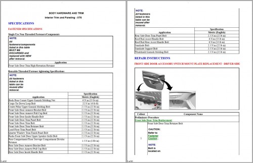 Cadillac XT6 2020 2023 Service Repair Manual and Wiring Diagram (1)