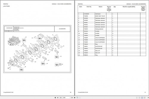 Manitou Telehandlers MLT 420 H 60K ST5 S1 Parts Catalog 647739EN (2)