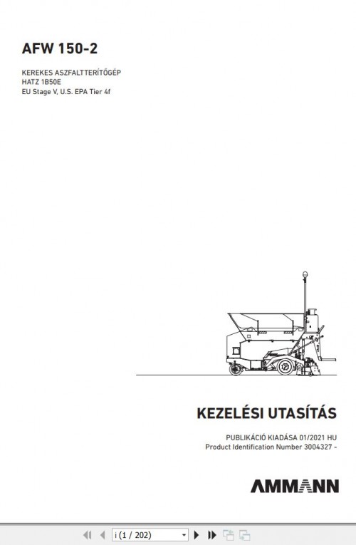 Ammann-Asphalt-Paver-AFW-150-2-Operating-Manual-And-Diagram-4-P06451HA-HU-01.2021-1.jpg