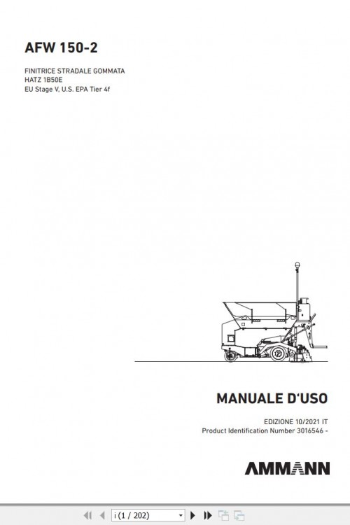 Ammann-Asphalt-Paver-AFW-150-2-Operating-Manual-And-Diagram-4-P06451HA-IT-10.2021-1.jpg